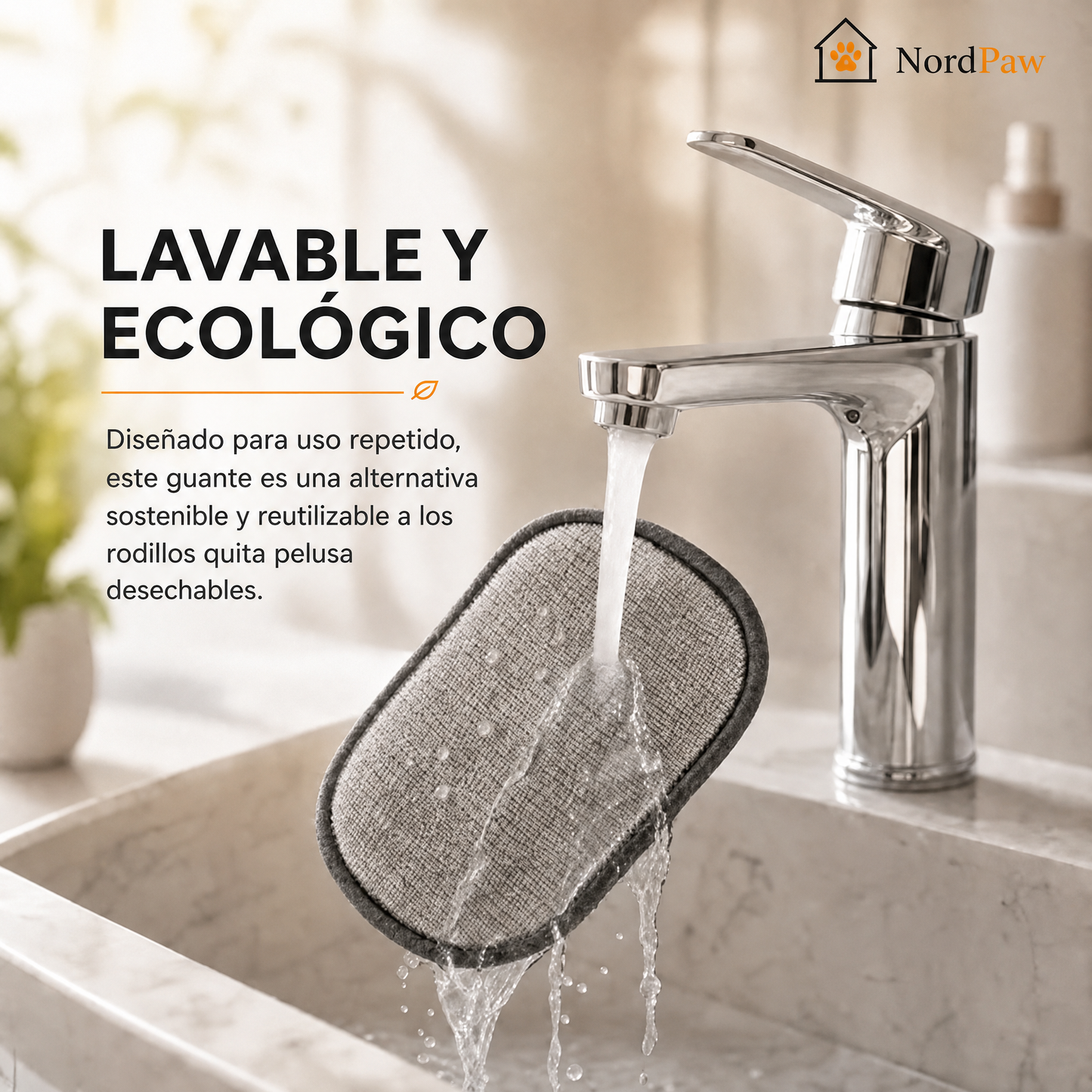 NordPaw CleanMitt-Manopla Quitapelos