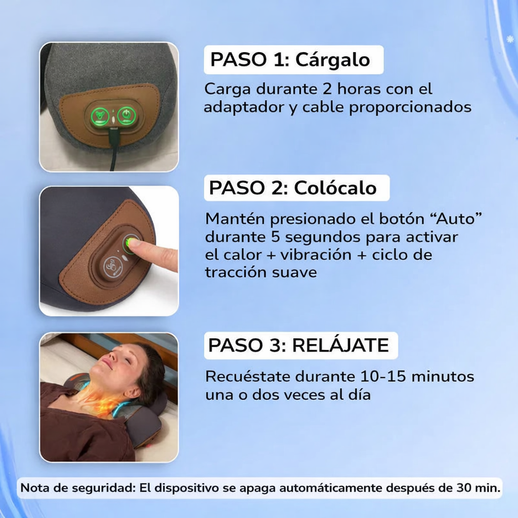 Pack Almohada Ergonómica Premium + 🎁antifaz ¡GRATIS!